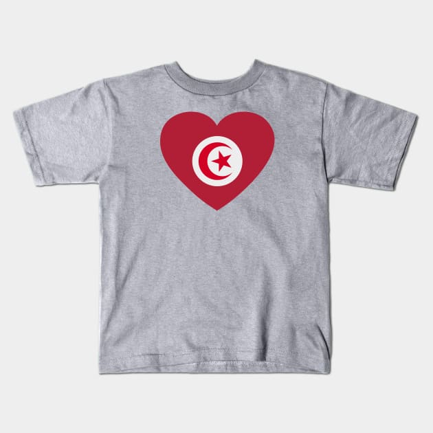 I Love Turkey // Heart-Shaped Turkish Flag Kids T-Shirt by SLAG_Creative